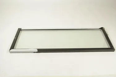 Glass Door With Black Frame