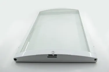 Glass Door White Frame